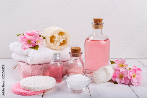 Pink Spa setting