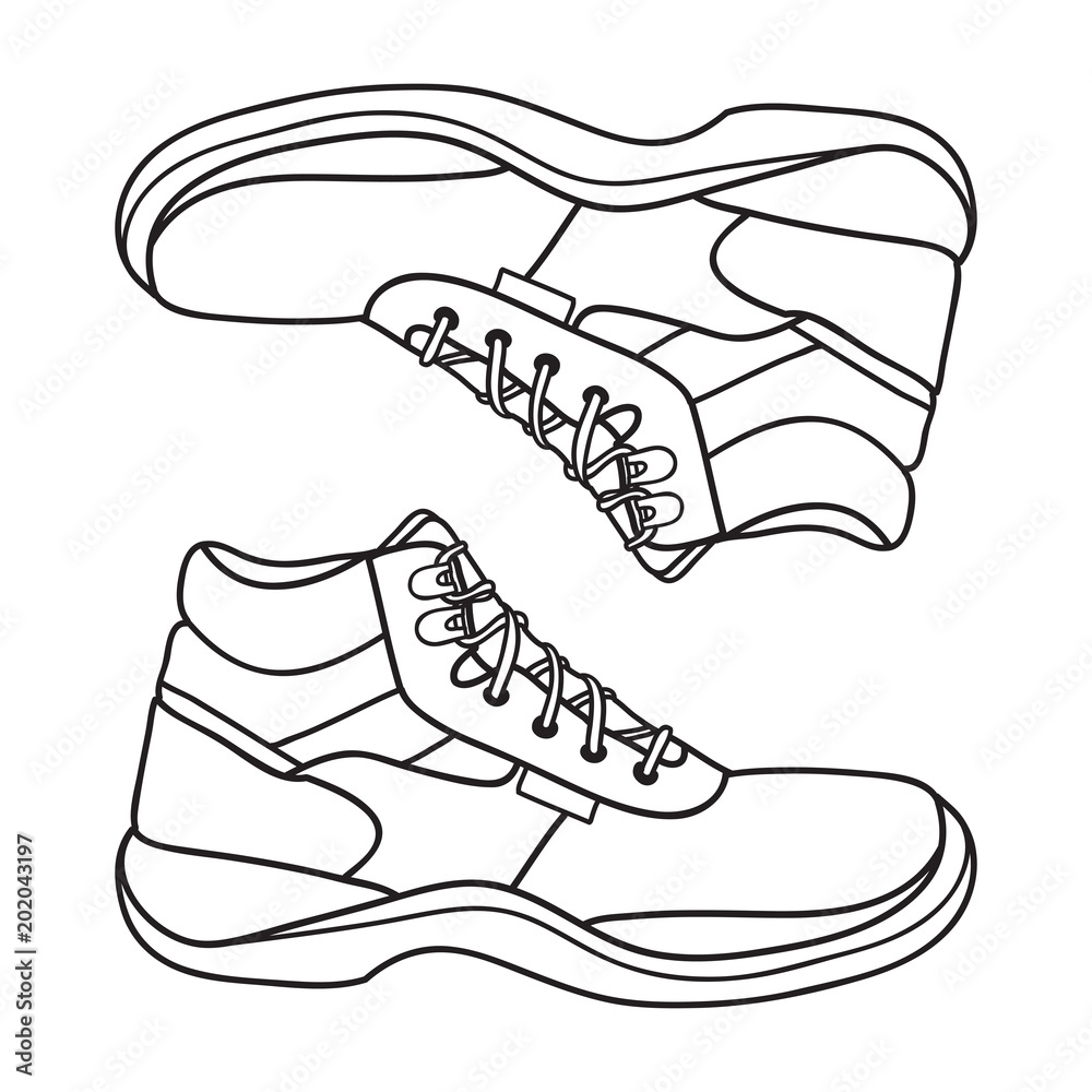 safety boots vector doodle illustration Stock Vector Adobe Stock