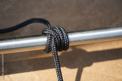 Bilde på lerret Seamen's knots have a special significance for the operation of ships