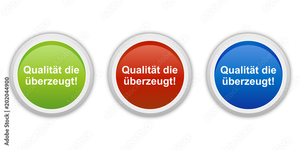 rundes Button Set grün rot blau - Qualität die überzeugt rundes Button Set grün rot blau - Qualität die überzeugt