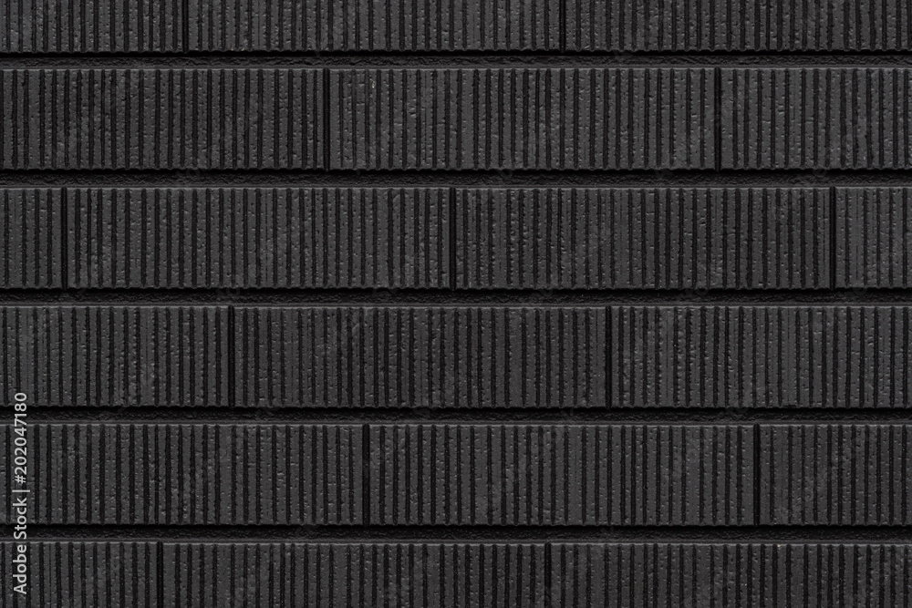 Black stone wall background and pattern Black stone wall background and pattern