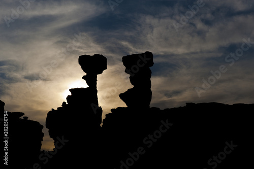 The Submarine, sandstone formation in Ischigualasto, San Juan, Argentina. Declared UNESCO world heritage site and a major touristic destination.