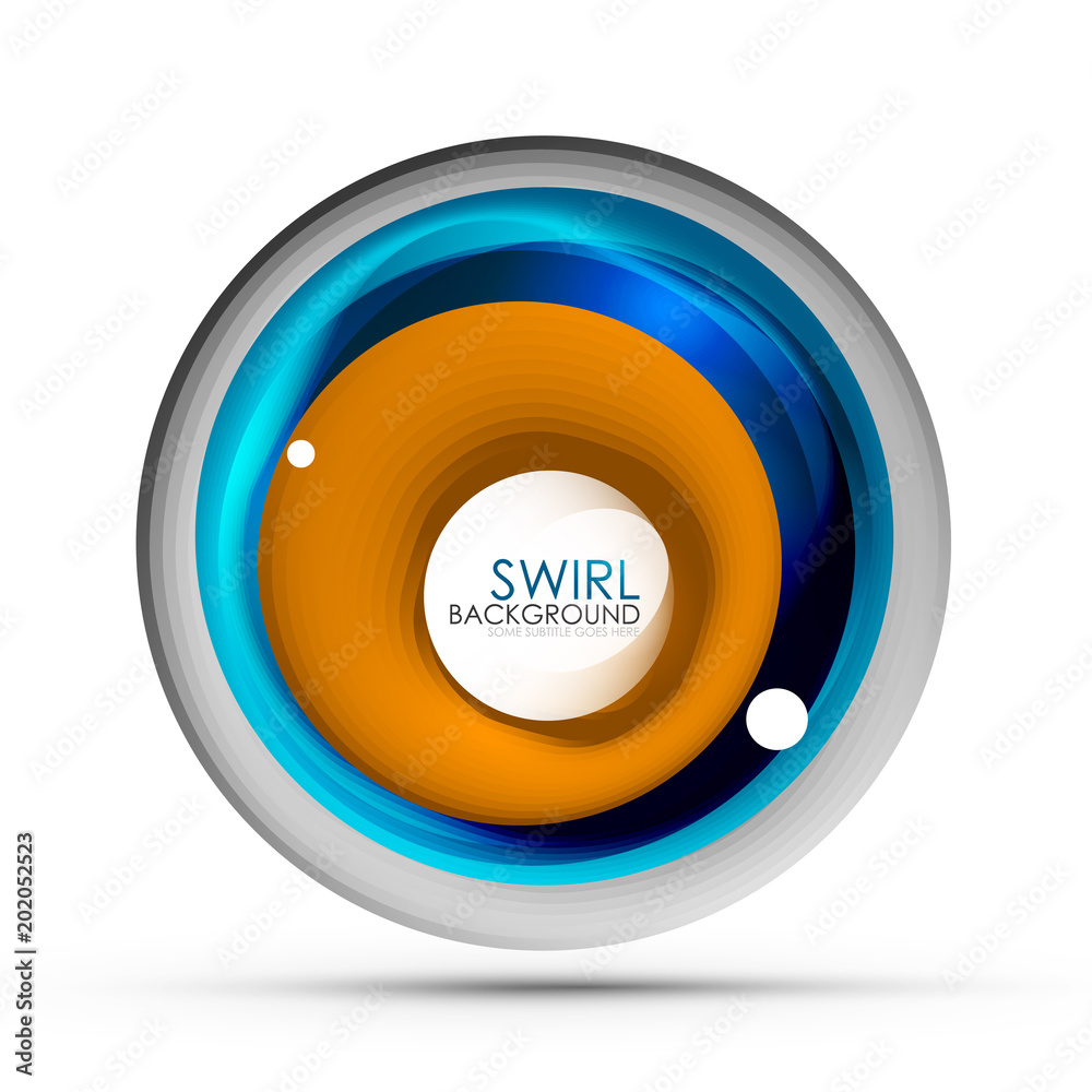 Spiral swirl flowing lines 3d vector abstract digital motion background design. Rotating concept Spiral swirl flowing lines 3d vector abstract digital motion background design. Rotating concept