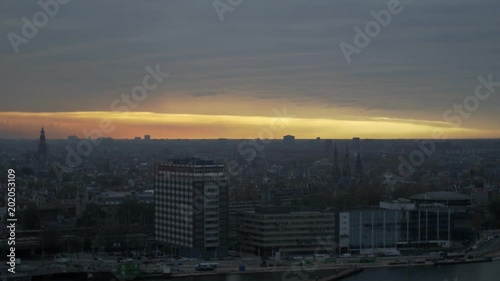 Amsterdam Jordaan skyline medium close 1080p