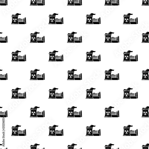 Atomic reactor pattern vector seamless repeating for any web design