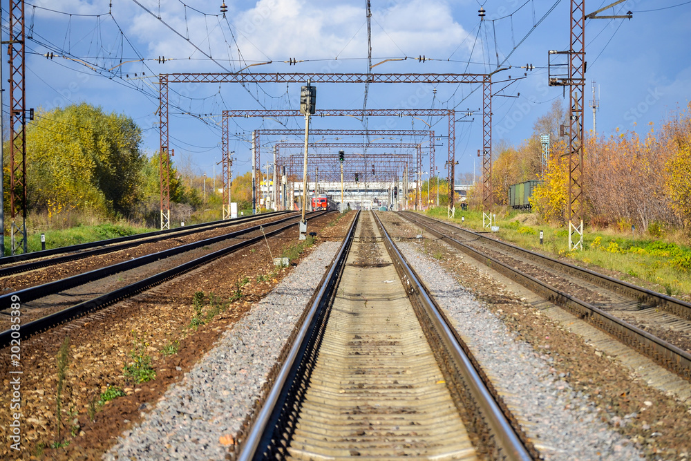 Railway pointwork, railway tracks, high-speed rail