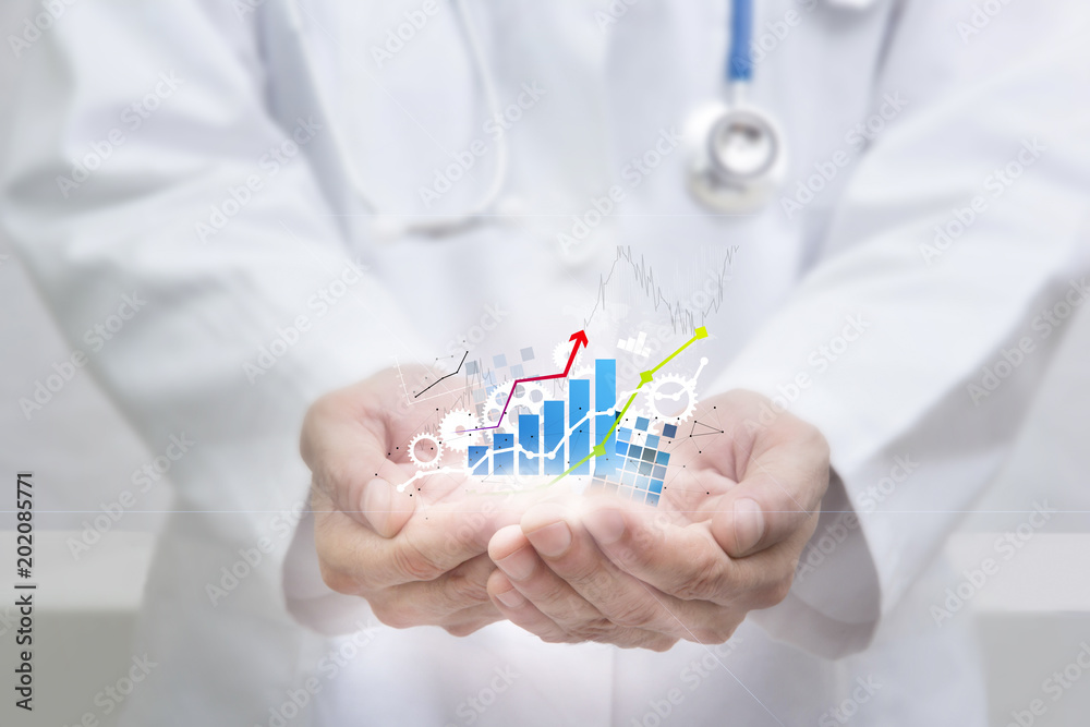 mano, grafico economia, istogrammi, statistiche mano, grafico economia, istogrammi, statistiche
