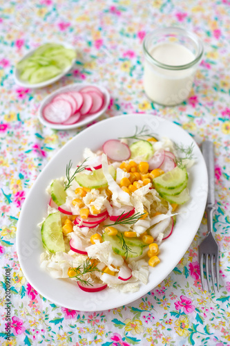 Radieschen- Salat
