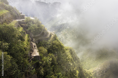 Machu Picchu maybe one of the most visited places in south america and it deserves it. Steep walls with impressive valleys and mountains surround the old city of the Inca Empire