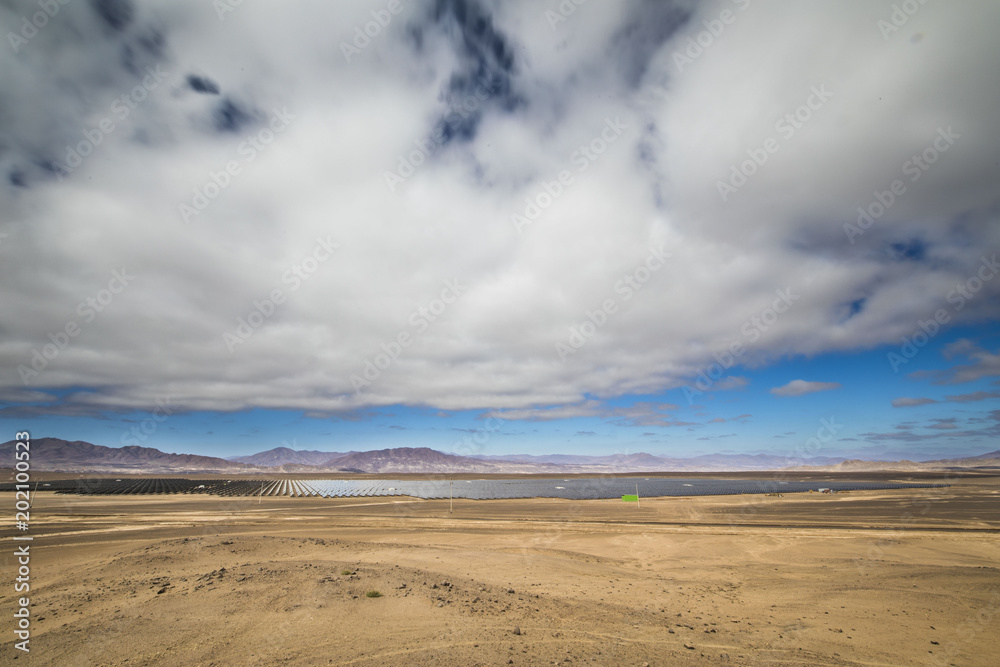 Solar Energy, a clean way of reducing CO2 emissions and the best place for Solar Energy is the Atacama Desert at north Chile where all the astronomical observatories are placed