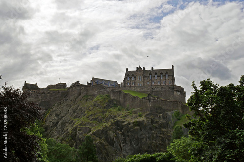 Edinburgh Castle in Edinburgh, Scotland, UK.
