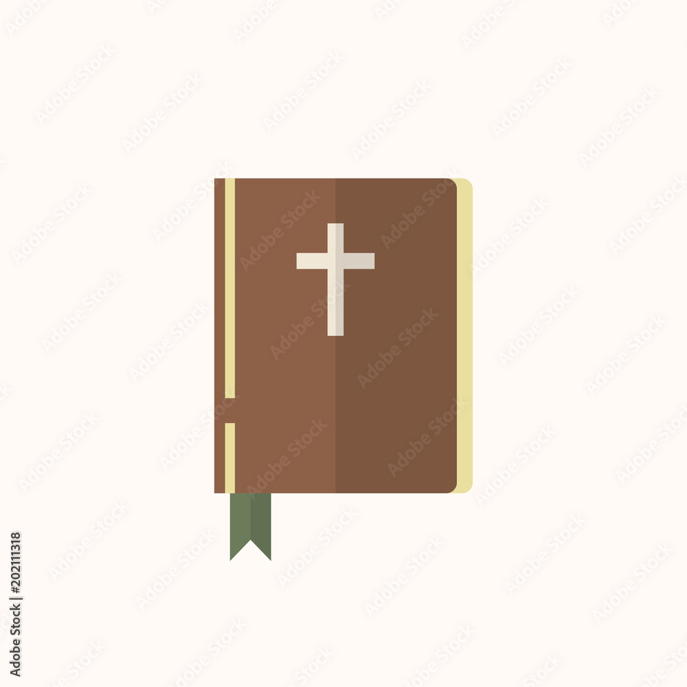 Illustration of a Christian bible