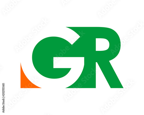 gestalt initial letter typography typeset alphabet font image vector icon