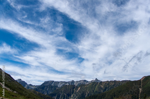 青空と山脈 © hisagi maruyama