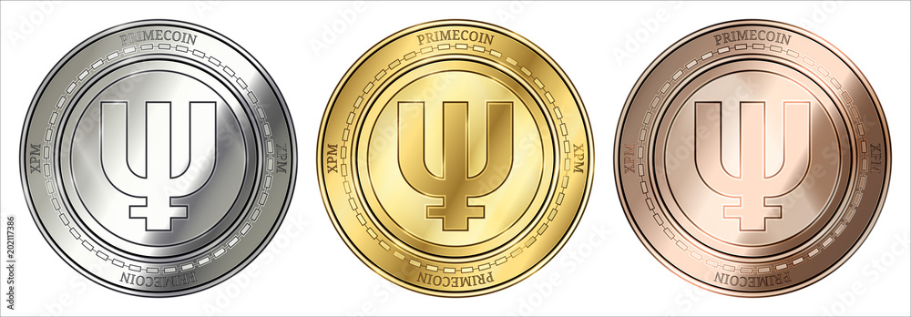  Primecoin (XPM) coin set.