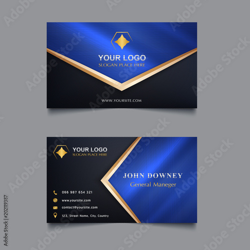 Modern Creative Business Card Template Double sided