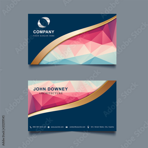 Modern Creative Business Card Template Double sided