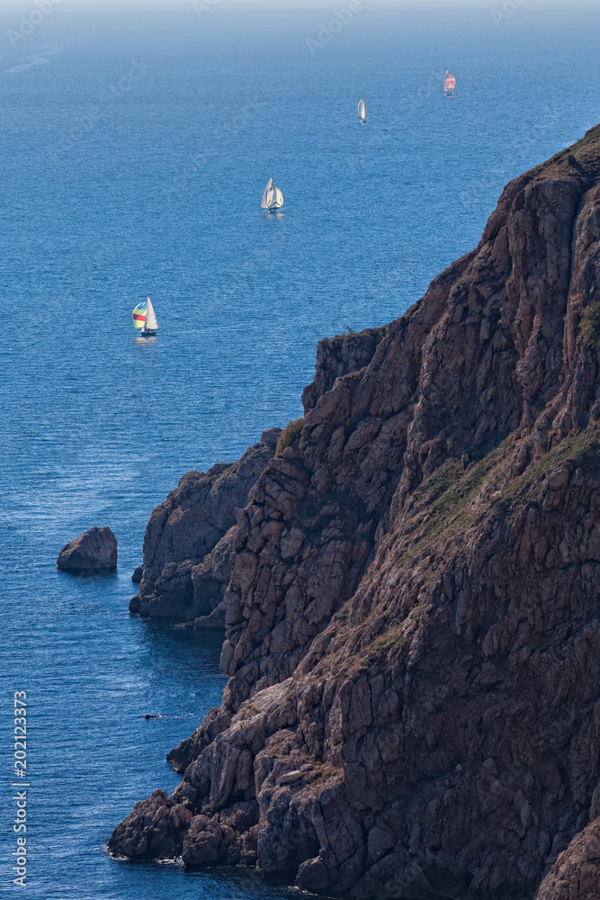 Ships with sails