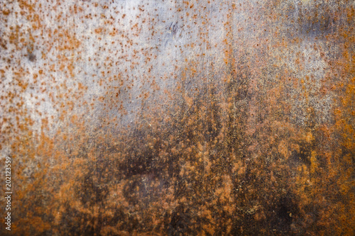 Background texture of rusty metal surface