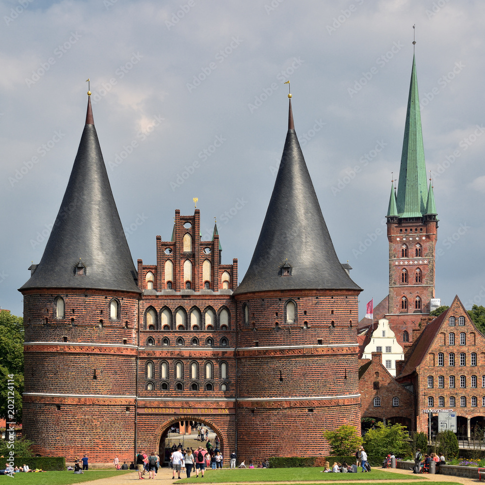 Holstentor in Lübeck 
