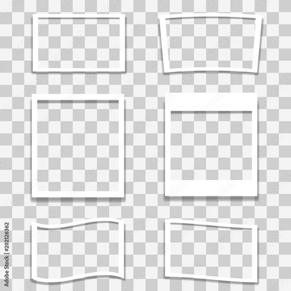Set of Different Photo Frames Set of Different Photo Frames