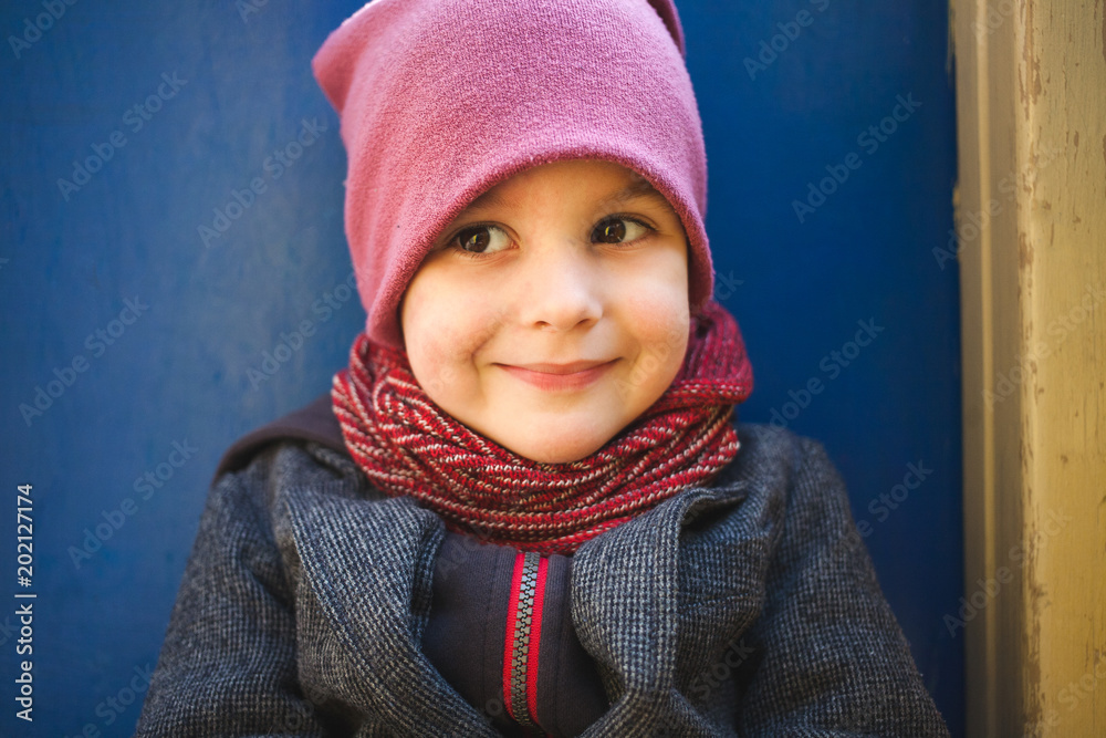 Portrait of a boy. Portrait of a boy.