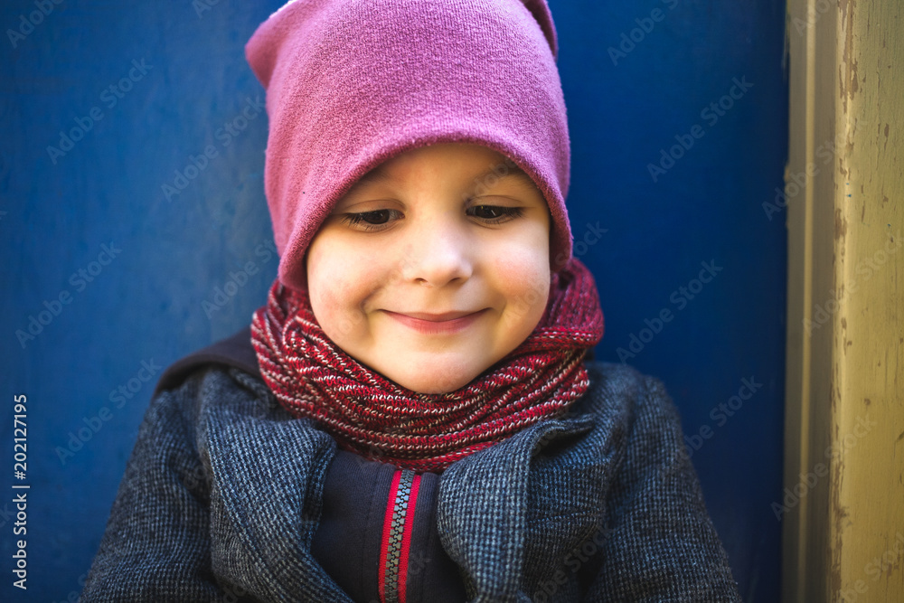 Portrait of a boy.