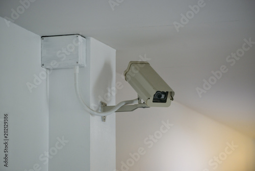 IP Camera on the wall