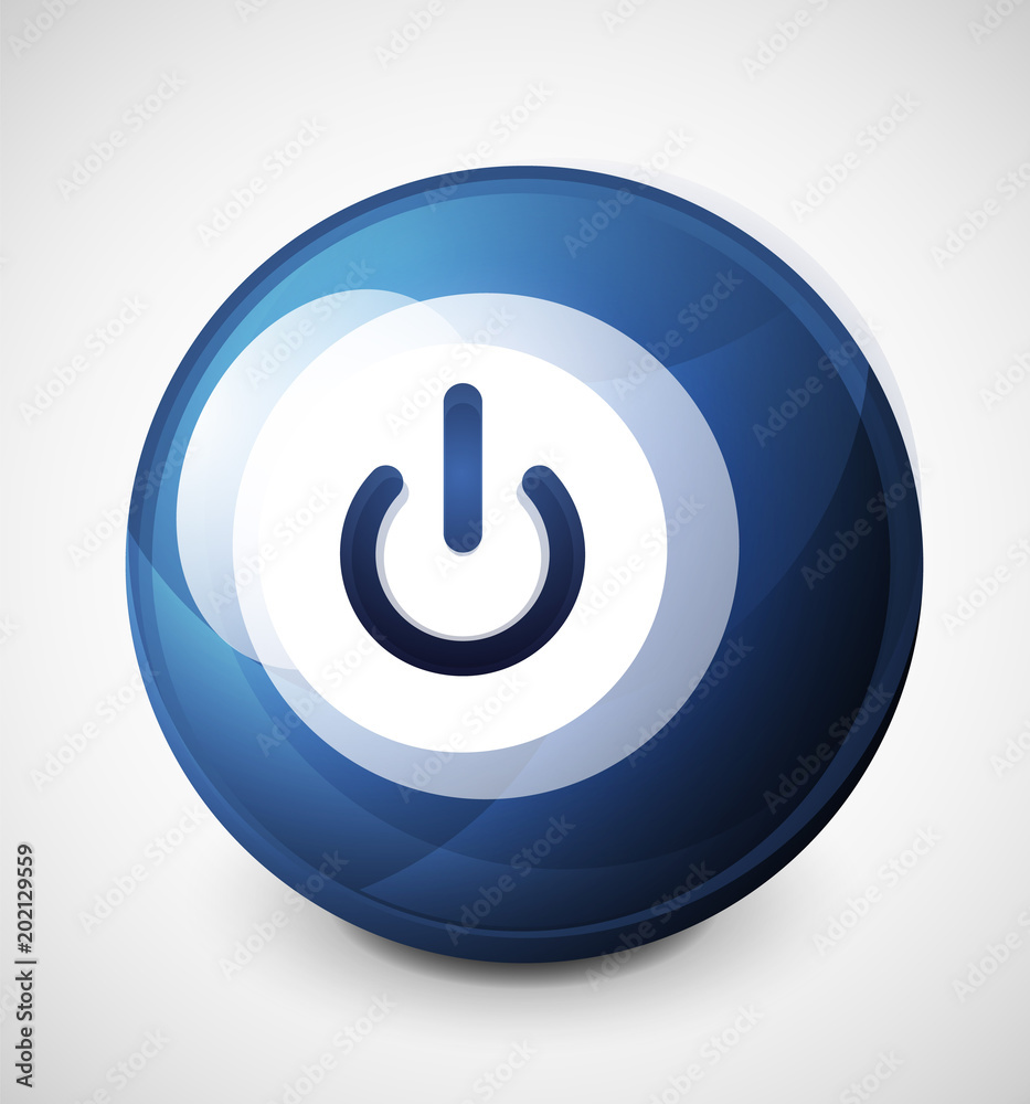 Start power button, ui icon design, on off symbol Start power button, ui icon design, on off symbol