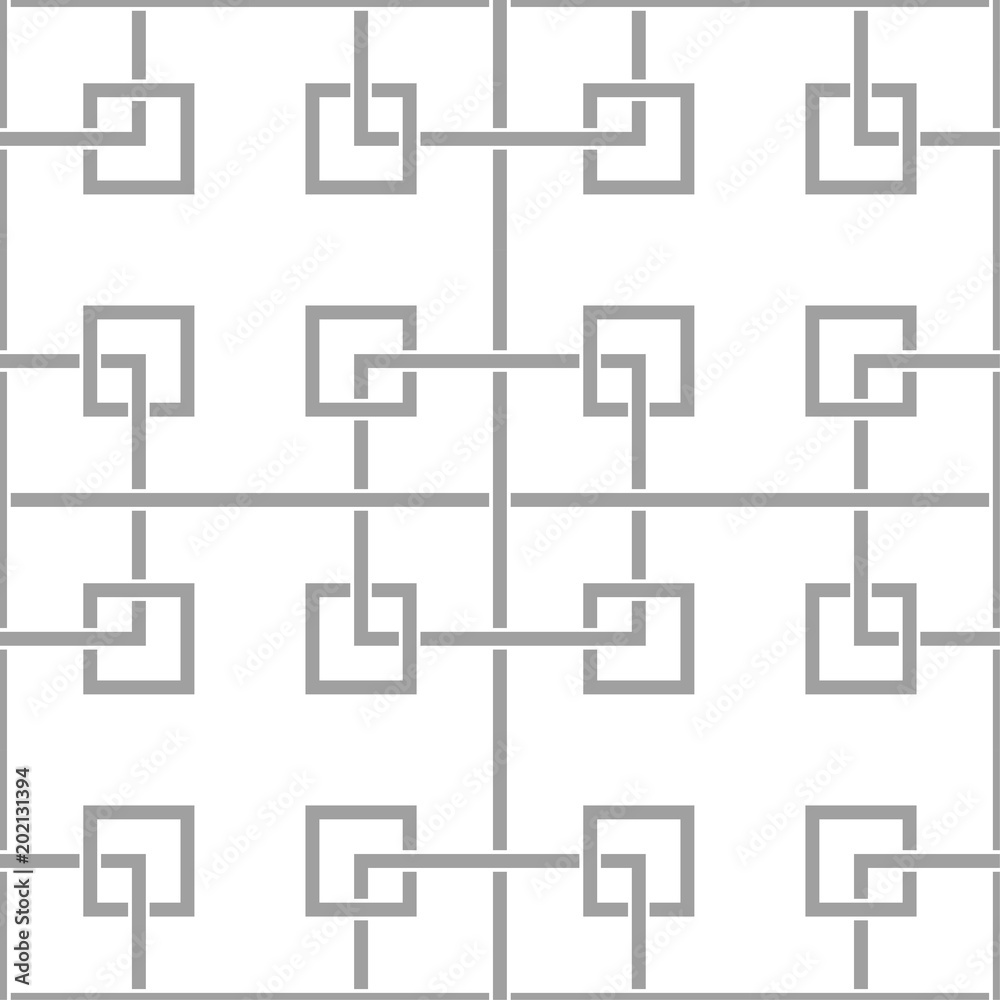 Light gray geometric seamless pattern Light gray geometric seamless pattern