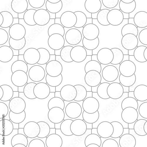 Light gray geometric seamless pattern