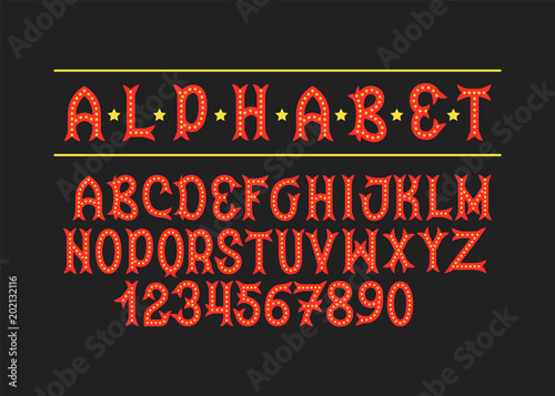 Hand Drawn alphabet. Modern vector font. Creative typeface.