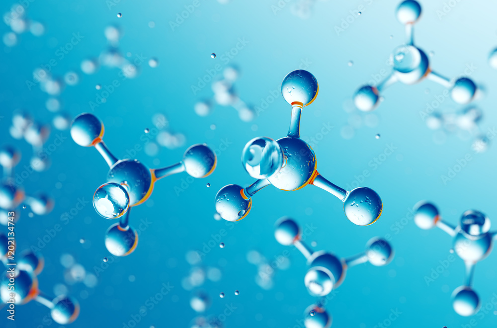 bstract atom or molecule structure for science and medical background. 3d illustration. bstract atom or molecule structure for science and medical background. 3d illustration.