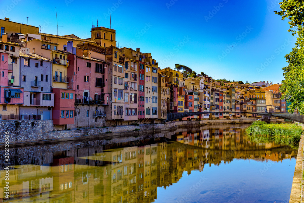 Reflections in Girona.