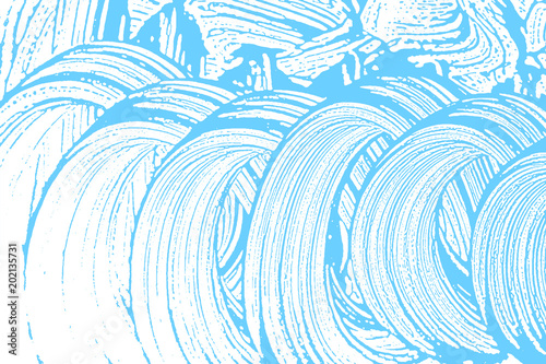 Natural soap texture. Amusing light blue foam trace background. Artistic fascinating soap suds. Cleanliness, cleanness, purity concept. Vector illustration.
