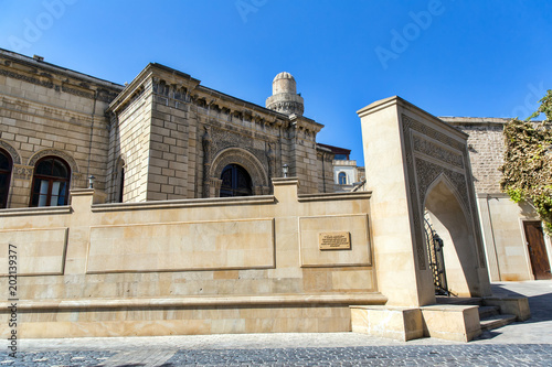 Juma mosque in Icheri sheher (Old Town) of Baku. Republic of Azerbaijan
