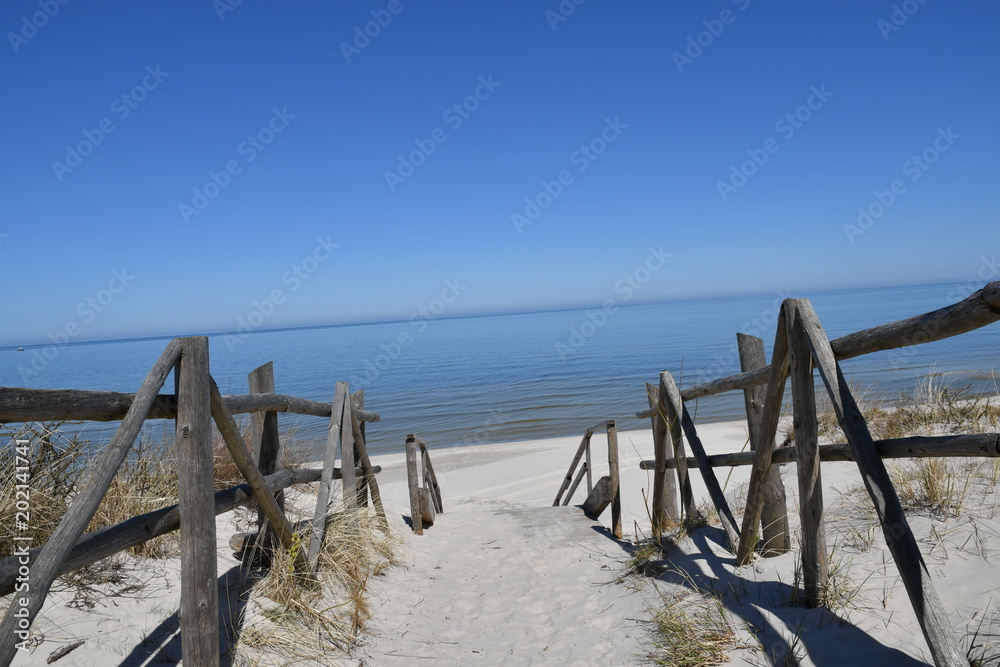 Impressions from Bialogora, a Kashubian seaside resort on the Pomeranian Baltic Sea coast, where you can see photos of the beach Impressions from Bialogora, a Kashubian seaside resort on the Pomeranian Baltic Sea coast, where you can see photos of the beach