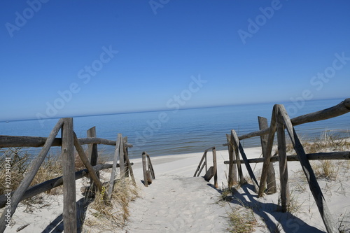 Impressions from Bialogora, a Kashubian seaside resort on the Pomeranian Baltic Sea coast, where you can see photos of the beach