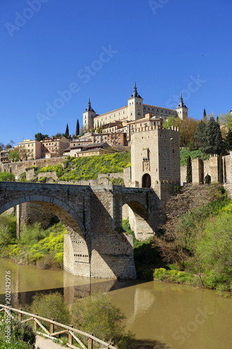 Toledo, Alcántara Brücke (Puente de Alcántara), Spanien