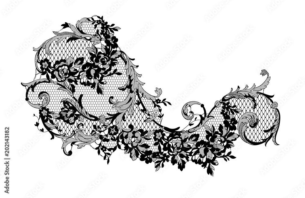 lace flower element