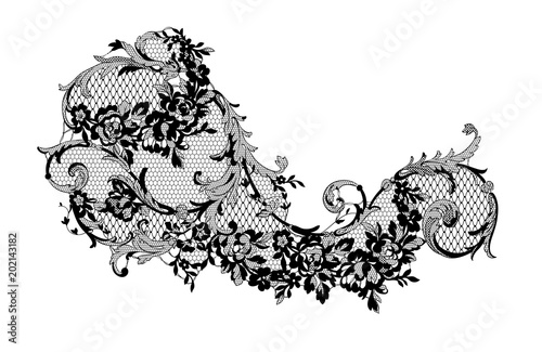 lace flower element