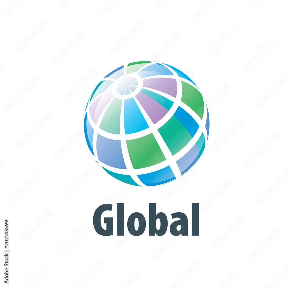vector logo globe vector logo globe