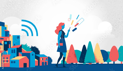 Connessione WIFI a banda larga