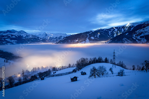 View over Zell am See, Austria © mRGB