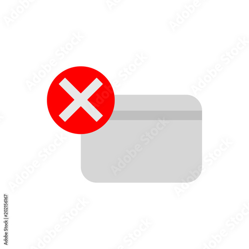 Remove credit card icon