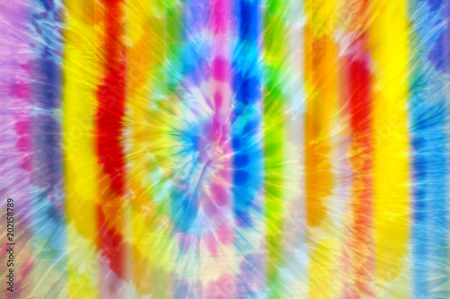 Abstract Color Rainbow batik Blur Background