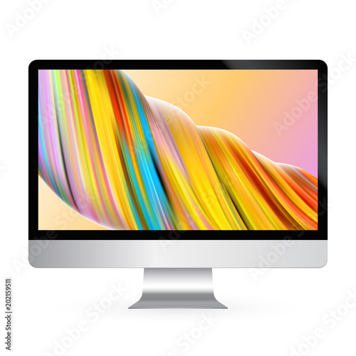 Computer display color scre...