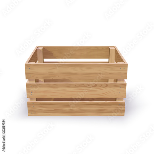 Empty Wooden Crate