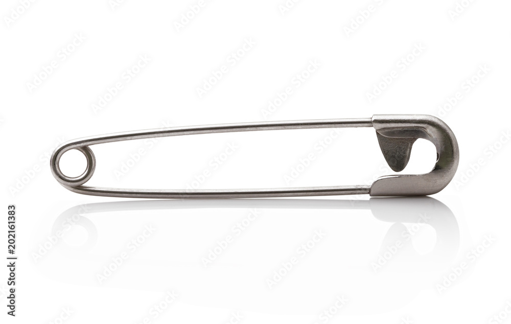 Small white safety pins deals