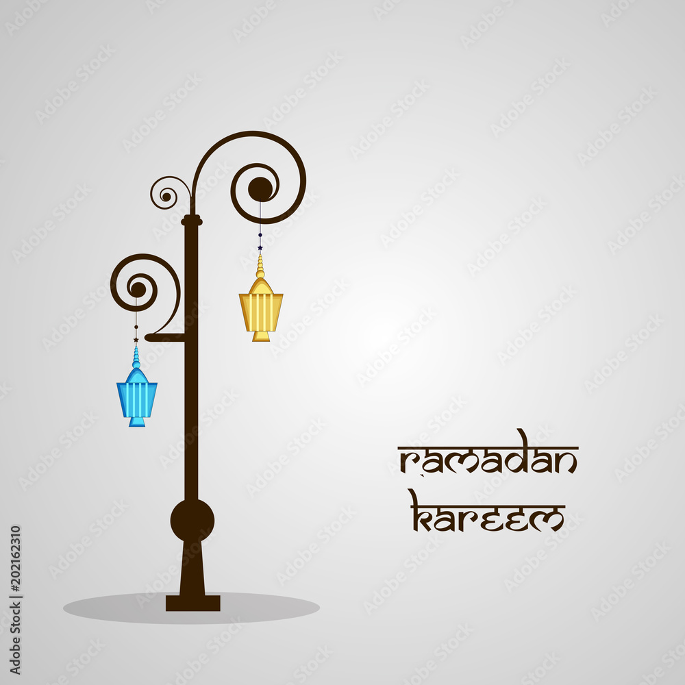 Illustration of Muslim festival Eid/Ramadan background Illustration of Muslim festival Eid/Ramadan background